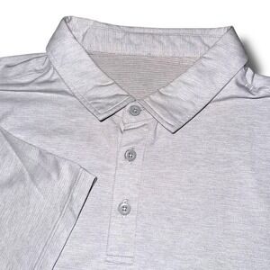 LULULEMON Polo Shirt Men 30x30 Short Sleeve Performance Stretch‎